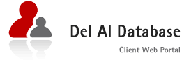 Del Al Database - Client Web Portal